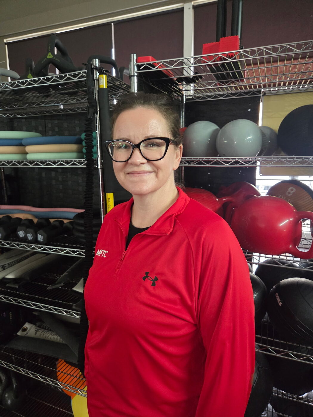 Hayley Brady at Marathon Fitness Training Center.