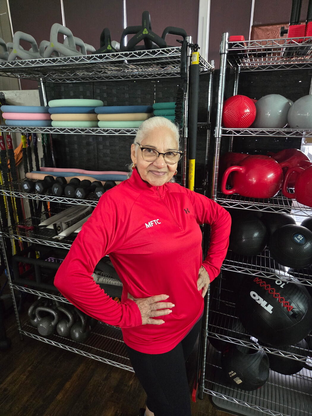 Lillian Penson at Marathon Fitness Training Center.